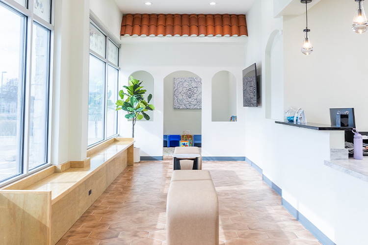 Hallway in Mesquite dental office