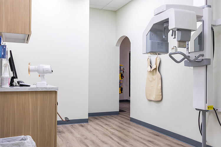 Hallway in Mesquite dental office