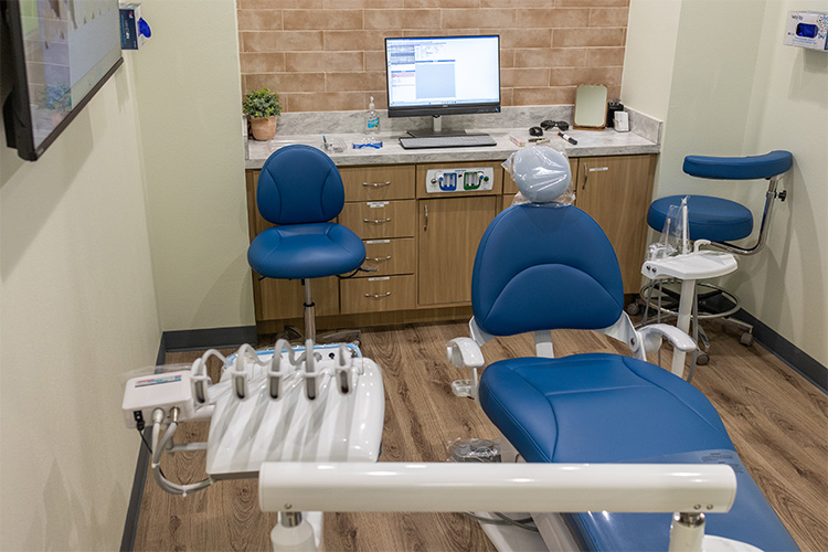 Hallway in Mesquite dental office